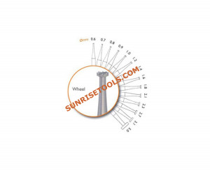 Wheel bur 24-30