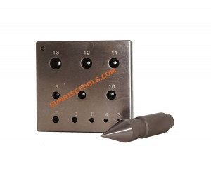 Bezel Block 11 Round Holes