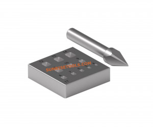Square Bezel Block Cut Corner