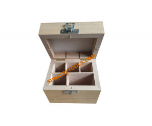Wooden Box 5 Compartments