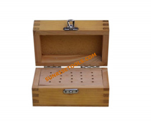 Wooden Bur Box 20 Holes