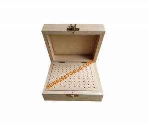 Wooden Bur Box 100 Holes