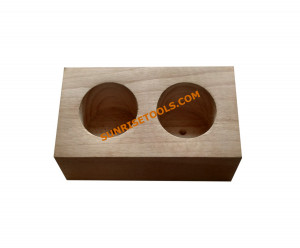 Wooden Block For Acid Bottle