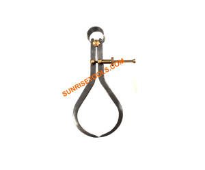 Caliper Outside 10 Inch With Brass Parts