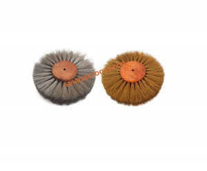 3" Brass/Steel Crimped Wire 1 Row