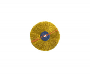 Brush Circular brass bristles 2.1/2"