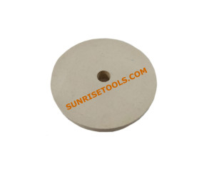Felt Wheel 150 X Thickness 20 X Bore 20 Mm