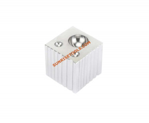 Fancy Dapping Block Mirror Finish 2.1/2"