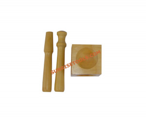 Doming Block Wooden 2"