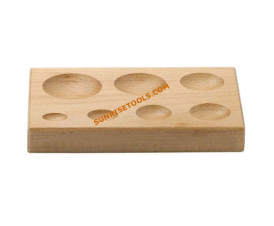 Dapping Block Oval 7 Cavity