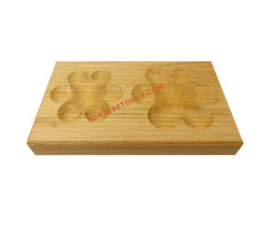 Dapping Block Flower 4 Cavity