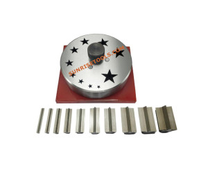 Star Disc Cutter Set of 10
