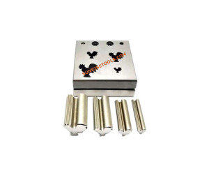 Rooster disc cutter set of 4