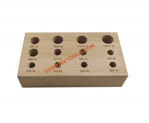 Wooden Stand 12 Hole