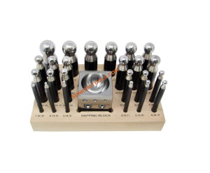 Doming Punches & Block 2.1/2" X 2.1/2"