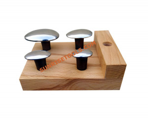 Spoon stakes Set of 4