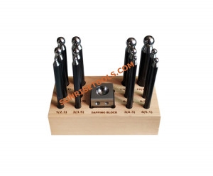 Doming punches Set of 12 With Stand