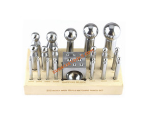 Square Dapping Block 2" W/Punches