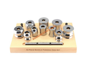 10 Pcs Bangle Forming Dies Set