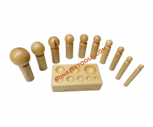 Wooden Dapping Punches With Block