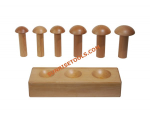 Wooden Dapping Mushroom Punches