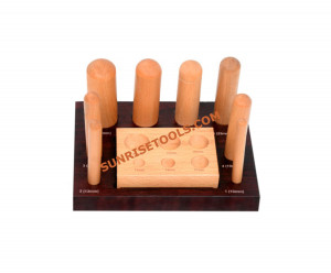 Wooden Dapping Punches With Block