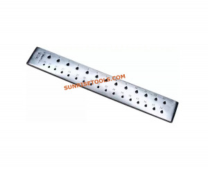 Draw Plate 30 Tear Drop Holes 6"