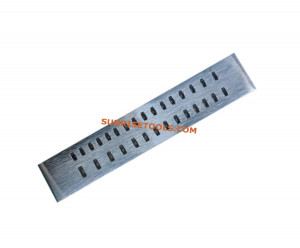 Draw Plate 30 Rectangular Holes 6"