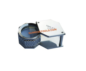 Eye loupe Hexagonal 20.5mm Diamond Cut