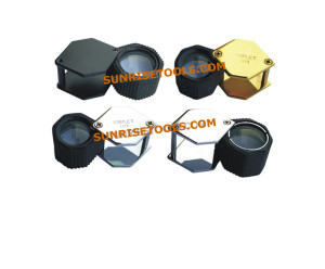 Eye Loupe Hexagonal 18mm With Rubber Grip