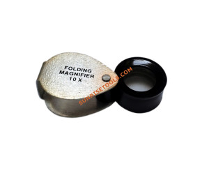 Economy loupe with aluminium cover