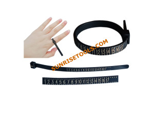 Ring Size Plastic 1-17