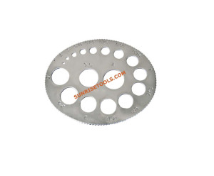 Oval gauge for stones