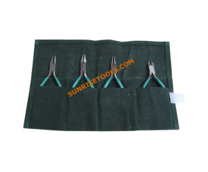 Plier Set in Canvas Wallet