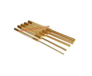 Pin Punch Set of 5 Brass