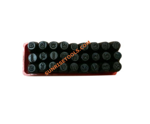 Small Letter Punch Set of 27 (8.0 MM)