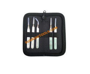 Tweezer Set of 5