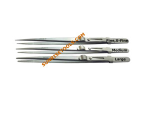 Diamond Tweezer Inox Slide Lock