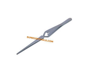 Cross Locking Blunt Point Tweezer