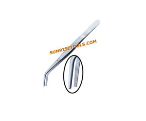 Tweezer Curved With Pin