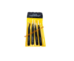 Quartz Tweezer Set of 4 Pcs