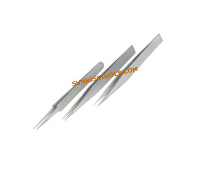 Tweezer Titanium Set of 3
