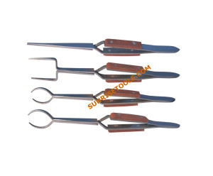 Work holder Tweezer set of 4