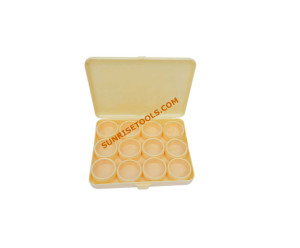 Plastic Box with 12 Tins