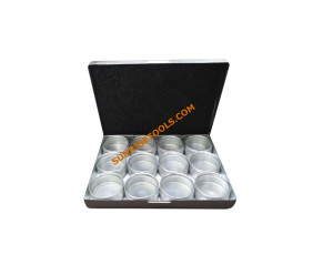 Aluminium Box With 12 Tins 41 Mm
