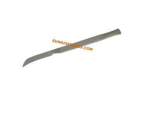 Knife Steel With Curved Blade