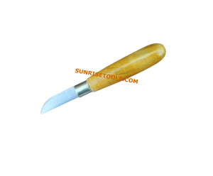 Knife With Wooden Handle