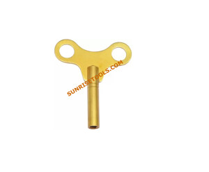 Brass Clock Key No.16