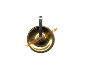 1.1/2" Brass Pully Grandfather