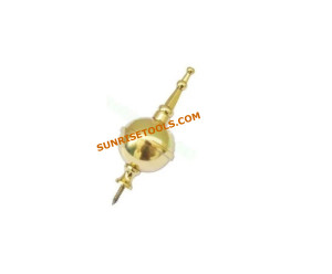Tower Ball Brass 4 1/2"
